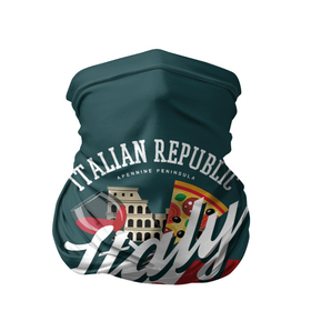 Бандана-труба 3D с принтом Italy (Италия) в Петрозаводске, 100% полиэстер, ткань с особыми свойствами — Activecool | плотность 150‒180 г/м2; хорошо тянется, но сохраняет форму | fast food | florence | italy | leaning tower of pisa | milan | palermo | pizza | pizzeria | rome | venice | быстрое питание | венеция | вино | еда | жратва | италия | итальянская еда | корм | лепёшка | милан | палермо | пизанская башня | пирог