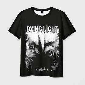 Мужская футболка 3D с принтом Dying Light Зомби 2 в Новосибирске, 100% полиэфир | прямой крой, круглый вырез горловины, длина до линии бедер | Тематика изображения на принте: dying light | harran | stay human | зомби | харран