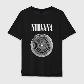 Мужская футболка хлопок Oversize с принтом Nirvana Нирвана Круги ада , 100% хлопок | свободный крой, круглый ворот, “спинка” длиннее передней части | kurt cobain | music | nirvana | rock | кабейн | кобейн | круги ада | курт | курт кобейн | музыка | нирвана | рок