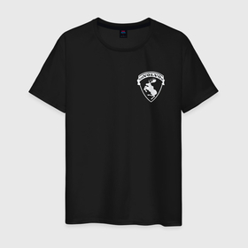 Мужская футболка хлопок с принтом VOLVO логотип лось , 100% хлопок | прямой крой, круглый вырез горловины, длина до линии бедер, слегка спущенное плечо. | volvo | автомобиль | лого | логотип | машина