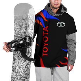 Накидка на куртку 3D с принтом Toyota Разноцветный огонь. в Тюмени, 100% полиэстер |  | Тематика изображения на принте: auto | sport | toyota | авто | автомобиль | бренд | спорт | тойота