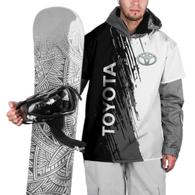 Накидка на куртку 3D с принтом Toyota sport вектор в Тюмени, 100% полиэстер |  | auto | sport | toyota | авто | автомобиль | бренд | спорт | тойота