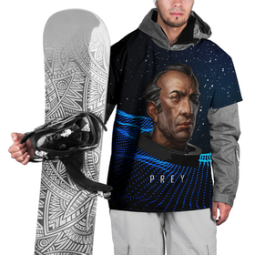 Накидка на куртку 3D с принтом Prey  space game , 100% полиэстер |  | horror | prey | space | космический корабль | космос | прей | прэй | страшная игра | ужастик | шутер