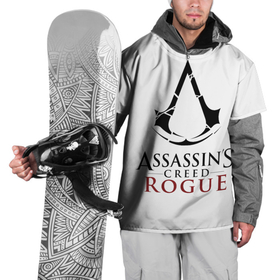 Накидка на куртку 3D с принтом Assasins creed rogue в Новосибирске, 100% полиэстер |  | ac | ac rogue | rogue | ассасин | изгой | кредо ассасина | кредо ассасина изгой