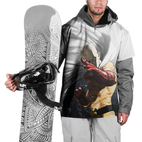 Накидка на куртку 3D с принтом One Punch Man   Сайтама в Санкт-Петербурге, 100% полиэстер |  | Тематика изображения на принте: one | one punch man | onepunch man | saitama | аниме | анимэ | ван панч мен | ванпанчмен | комикс | манга | сайтама