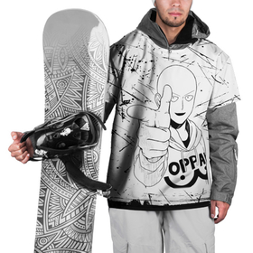Накидка на куртку 3D с принтом Сайтама   Saitama в Санкт-Петербурге, 100% полиэстер |  | Тематика изображения на принте: one | one punch man | onepunch man | saitama | аниме | анимэ | ван панч мен | ванпанчмен | комикс | манга | сайтама
