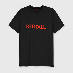 Мужская футболка хлопок Slim с принтом Radfall логотип в Белгороде, 92% хлопок, 8% лайкра | приталенный силуэт, круглый вырез ворота, длина до линии бедра, короткий рукав | bethesda | gamers | games | арт | иллюстрация | логотип