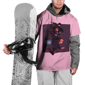 Накидка на куртку 3D с принтом Банда первогодок в Тюмени, 100% полиэстер |  | Тематика изображения на принте: anime | jujutsu kaisen 0 | аниме | анимэ | итадори юдзи | магическая битва 0 | мегуми фусигуро | нобара кугисаки | сатору гёдзё | фушигуро мегуми