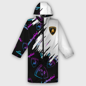 Дождевик унисекс 3D с принтом Lamborghini pattern gradient в городе Новоалтайск,  |  | auto | lamborghini | sport | авто | автомобиль | автомобильные | бренд | ламборгини | ламборджини | марка | машины | спорт