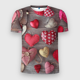 Мужская футболка 3D Slim с принтом На 14 Февраля в Екатеринбурге, 100% полиэстер с улучшенными характеристиками | приталенный силуэт, круглая горловина, широкие плечи, сужается к линии бедра | 14февраля | деньсвятоговалентина | любовь | любовьвсейжизни | любовьнавеки | ятебялюблю