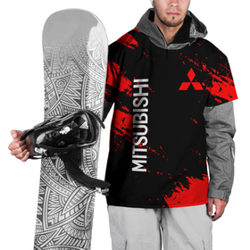 Накидка на куртку 3D с принтом Mitsubishi sport auto , 100% полиэстер |  | auto | mitsubishi | sport | авто | машины | митсубиси | митсубиши | спорт