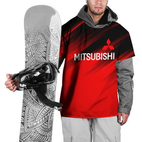 Накидка на куртку 3D с принтом [Mitsubishi]   Red Sport , 100% полиэстер |  | auto | mitsubishi | sport | авто | машины | митсубиси | митсубиши | спорт