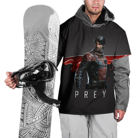Накидка на куртку 3D с принтом Prey разрезанный пополам в Екатеринбурге, 100% полиэстер |  | Тематика изображения на принте: horror | prey | space | космический корабль | космос | прей | прэй | страшная игра | ужастик | шутер