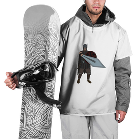 Накидка на куртку 3D с принтом Викинг с мечом в Новосибирске, 100% полиэстер |  | viling | викинг | меч | оружие | сериал викинги | скандинавия