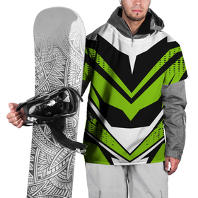 Накидка на куртку 3D с принтом Extreme Экстремальный в Тюмени, 100% полиэстер |  | extreme | белый | для экстремала | зеленый | спорт | узор экстрим | черный | экстремал | экстремальный | экстрим