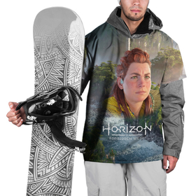 Накидка на куртку 3D с принтом Элой Horizon , 100% полиэстер |  | Тематика изображения на принте: aloy | horizon | horizon forbidden west | horizon zero dawn | харайзон | хорайзон | элой