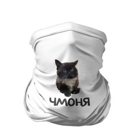 Бандана-труба 3D с принтом кот чмоня в Петрозаводске, 100% полиэстер, ткань с особыми свойствами — Activecool | плотность 150‒180 г/м2; хорошо тянется, но сохраняет форму | Тематика изображения на принте: кот | котик | котики | коты | мем | мем 2022 | мемы | смешные коты | тренд