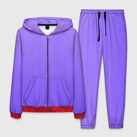Мужской костюм 3D с принтом Красивый фиолетовый светлый градиент в Петрозаводске, 100% полиэстер | Манжеты и пояс оформлены тканевой резинкой, двухслойный капюшон со шнурком для регулировки, карманы спереди | градиент | переход | текстура | фиолетовый | цвет | яркий