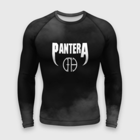 Мужской рашгард 3D с принтом [Pantera]  Облака в Екатеринбурге,  |  | pantera | американская металгруппа | грувметал | группа | музыка | пантера | рок | рок группа