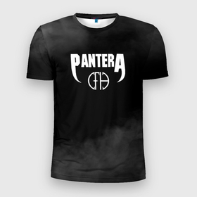 Мужская футболка 3D Slim с принтом [Pantera]   Облака в Курске, 100% полиэстер с улучшенными характеристиками | приталенный силуэт, круглая горловина, широкие плечи, сужается к линии бедра | pantera | американская металгруппа | грувметал | группа | музыка | пантера | рок | рок группа