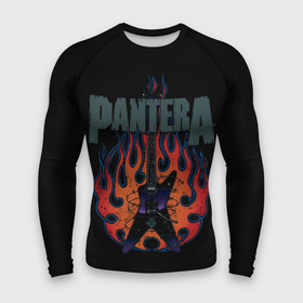 Мужской рашгард 3D с принтом [Pantera]  Пламя в Белгороде,  |  | pantera | американская металгруппа | грувметал | группа | музыка | пантера | рок | рок группа