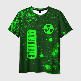 Мужская футболка 3D с принтом С.Т.А.Л.К.Е.Р. 2 | Краски в Белгороде, 100% полиэфир | прямой крой, круглый вырез горловины, длина до линии бедер | Тематика изображения на принте: biohazard | chernobyl | logo | radiation | stalker | stalker 2 | stalker2 | биохазард | игра | игры | краска | краски | лого | логотип | логотипы | радиация | символ | сталкер | сталкер 2 | сталкер2 | чернобылит | чернобыль