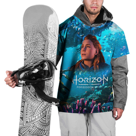 Накидка на куртку 3D с принтом Horizon Forbidden West Подводный мир , 100% полиэстер |  | Тематика изображения на принте: aloy | horizon | horizon forbidden west | horizon zero dawn | харайзон | хорайзон | элой