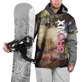 Накидка на куртку 3D с принтом Bronx   Fashion pattern в Кировске, 100% полиэстер |  | bronx | fashion | hype | metal | pattern | rust | texture | usa | vanguard | авангард | бронкс | металл | мода | ржавчина | сша | текстура | узор | хайп