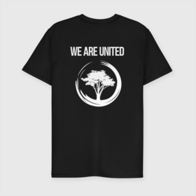 Мужская футболка хлопок Slim с принтом in harmony with nature (черный) в Екатеринбурге, 92% хлопок, 8% лайкра | приталенный силуэт, круглый вырез ворота, длина до линии бедра, короткий рукав | арт | дерево | лицо | природа | черный