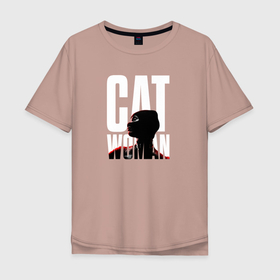 Мужская футболка хлопок Oversize с принтом Женщина кошка Селина Кайл , 100% хлопок | свободный крой, круглый ворот, “спинка” длиннее передней части | batman | batman 2022 | bruce wayne | cat woman | catwoman | dc | dc comics | gotham | joker | statwb | warner | бетмен 2022 | брюс уэйн | бэтмен | бэтмен 2022 | готэм | джокер | диси | женщина кошка | злодей | комиксы | комиксы диси