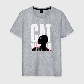 Мужская футболка хлопок с принтом Женщина кошка Селина Кайл в Новосибирске, 100% хлопок | прямой крой, круглый вырез горловины, длина до линии бедер, слегка спущенное плечо. | batman | batman 2022 | bruce wayne | cat woman | catwoman | dc | dc comics | gotham | joker | statwb | warner | бетмен 2022 | брюс уэйн | бэтмен | бэтмен 2022 | готэм | джокер | диси | женщина кошка | злодей | комиксы | комиксы диси