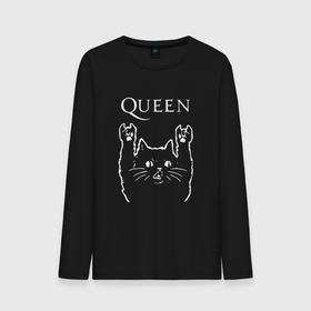 Мужской лонгслив хлопок с принтом Queen Рок кот в Курске, 100% хлопок |  | queen | quen | rock | брайан мэи | группа queen | группа квин | джон дикон | квин | королева | король | роджер тейлор | рок | фредди меркьюри