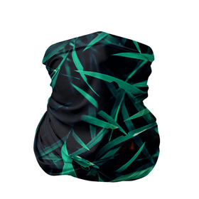Бандана-труба 3D с принтом Ядовитые Джунгли в Екатеринбурге, 100% полиэстер, ткань с особыми свойствами — Activecool | плотность 150‒180 г/м2; хорошо тянется, но сохраняет форму | джнугли | кустарник | листья | природа | тропики | флора