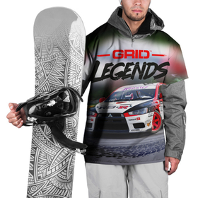 Накидка на куртку 3D с принтом Grid Legends car в Кировске, 100% полиэстер |  | grid | гонки | грид | легенда | спорт | тачки