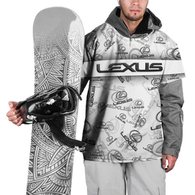 Накидка на куртку 3D с принтом LEXUS | BIG EMBLEMA | PATTERN в Новосибирске, 100% полиэстер |  | 2022 | auto | lexus | patern | pattern | sport | авто | автомобиль | автомобильные | бренд | лексус | марка | машины | патерн | паттерн | спорт