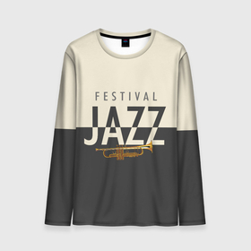 Мужской лонгслив 3D с принтом JAZZ FESTIVAL в Санкт-Петербурге, 100% полиэстер | длинные рукава, круглый вырез горловины, полуприлегающий силуэт | Тематика изображения на принте: acid jazz | blues | cool jazz | free jazz | jazz | jazz manush | music | rb | reggae | s | saxophone | smooth jazz | soul jazz | бибоп | биг бенд | блюз | джаз | джаз мануш | кул джаз | музыка | ноты | оркестр | постбоп | регги | ритмнблюз | саксофон | св