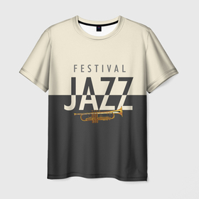 Мужская футболка 3D с принтом JAZZ FESTIVAL в Кировске, 100% полиэфир | прямой крой, круглый вырез горловины, длина до линии бедер | acid jazz | blues | cool jazz | free jazz | jazz | jazz manush | music | rb | reggae | s | saxophone | smooth jazz | soul jazz | бибоп | биг бенд | блюз | джаз | джаз мануш | кул джаз | музыка | ноты | оркестр | постбоп | регги | ритмнблюз | саксофон | св