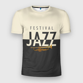 Мужская футболка 3D Slim с принтом JAZZ FESTIVAL , 100% полиэстер с улучшенными характеристиками | приталенный силуэт, круглая горловина, широкие плечи, сужается к линии бедра | Тематика изображения на принте: acid jazz | blues | cool jazz | free jazz | jazz | jazz manush | music | rb | reggae | s | saxophone | smooth jazz | soul jazz | бибоп | биг бенд | блюз | джаз | джаз мануш | кул джаз | музыка | ноты | оркестр | постбоп | регги | ритмнблюз | саксофон | св