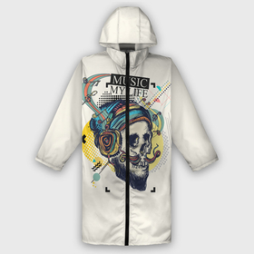 Дождевик унисекс 3D с принтом Музыка Моя Жизнь (Music My Life) в городе Новоалтайск,  |  | fashion | hipster | jazz | swag | urban style | vintage | битник | вечеринка | винтаж | гитара | джаз | диджей | дискотека | инструменты | караоке | клуб | мода | музыка | музыкальные | музыкант | наушники | ноты | поп
