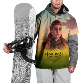 Накидка на куртку 3D с принтом Horizon Forbidden West (Aloy) , 100% полиэстер |  | aloy | horizon | horizon forbidden west | horizon zero dawn | харайзон | хорайзон | элой