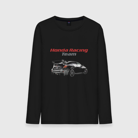 Мужской лонгслив хлопок с принтом Honda Racing Team   Motorsport в Тюмени, 100% хлопок |  | Тематика изображения на принте: honda | japan | motorsport | power | racing | team | автоспорт | гонка | мощь | хонда | япония