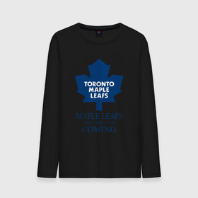 Мужской лонгслив хлопок с принтом Toronto Maple Leafs are coming Торонто Мейпл Лифс , 100% хлопок |  | Тематика изображения на принте: hockey | maple leafs | nhl | toronto | toronto maple leafs | usa | мейпл лифс | нхл | спорт | сша | торонто | торонто мейпл лифс | хоккей | шайба