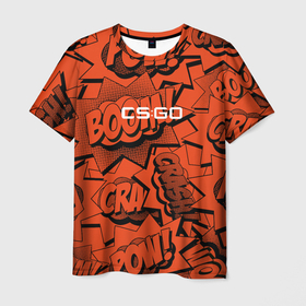 Мужская футболка 3D с принтом Boom   Бах в Белгороде, 100% полиэфир | прямой крой, круглый вырез горловины, длина до линии бедер | 0x000000123 | boom | cs | csgo | бах | бум | кс | ксго
