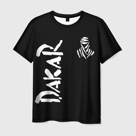 Мужская футболка 3D с принтом Дакар ралли , 100% полиэфир | прямой крой, круглый вырез горловины, длина до линии бедер | dakar | rally | автогонки | автоспорт | дакар | париждакар | ралли | раллипариждакар