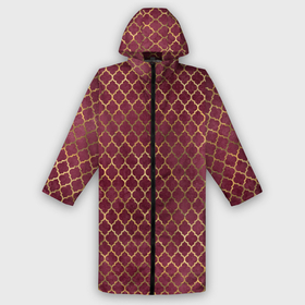 Дождевик унисекс 3D с принтом Gold  Red pattern в Курске,  |  | Тематика изображения на принте: абстракция | геометрия | золото | золото с красным | красный | линии | текстура | узор