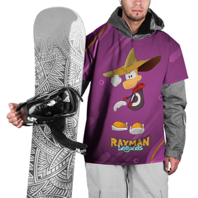 Накидка на куртку 3D с принтом Rayman в шляпе Legends в Курске, 100% полиэстер |  | legends | rayman | rayman legends | глобокс | рейман | рэйман | рэймэн