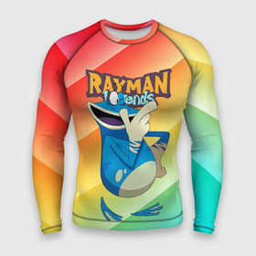 Мужской рашгард 3D с принтом Rayman globox радуга в Тюмени,  |  | legends | rayman | rayman legends | глобокс | рейман | рэйман | рэймэн