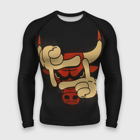 Мужской рашгард 3D с принтом Сhicago bulls в Тюмени,  |  | chicago bulls | nba | баскетбол | бык | бычек | животное | лого | логотип | чикаго буллз