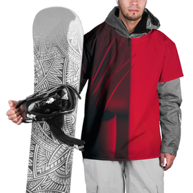 Накидка на куртку 3D с принтом Красное виденье в Курске, 100% полиэстер |  | закат | красное | красное виденье | красный закат | половина | рассвет | цветок