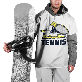 Накидка на куртку 3D с принтом Теннис (Tennis) , 100% полиэстер |  | a game | atp | ball | itf | sport | tennis | wta | игра | кубок дэвиса | кубок кремля | кубок уайтмен | кубок федерации | кубок хопмана | ракетка | соревнования | спорт | теннис | теннисный клуб | теннисный мяч